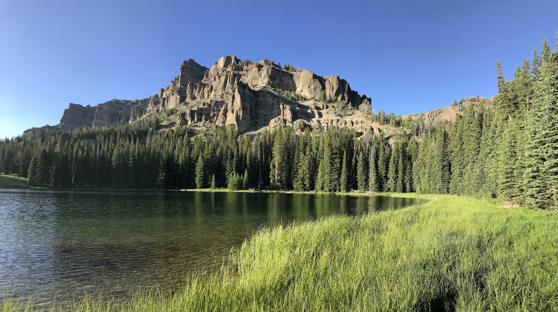 Ramshorn Lake, Fortress Mountain